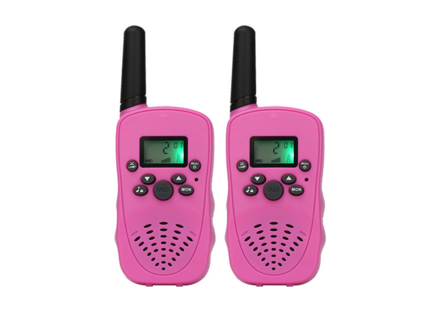 0.5W携帯用ピンクの携帯無線電話、スマートなサイズの手持ち型の発声映画Walkie